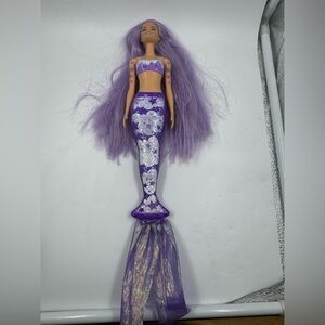 Barbie Color Reveal Mermaid Doll ~ PURPLE MERMAID C371G